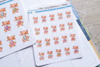 Foxy's planners, planning functional planner stickers
