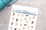 Axolotl Printable Functional Stickers