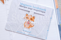 Salty Foxy magnetic bookmark, Foxy gets an ice cream