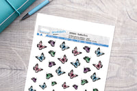Butterflies Printable Decorative Stickers