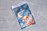 Art Nouveau Foxy full page cover up stickers - Hobonichi weeks, cousin, A5 and A6