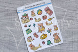 Sea, fox and fun Foxy decorative planner stickers