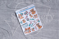 Foxy's makeup decorative planner stickers