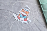 Sailor Foxy die cuts - Sailing Foxy embellishments