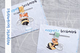 Bee Foxy magnetic bookmark, bee Foxy bookmark