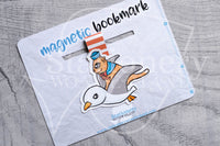 Sailor Foxy magnetic bookmark, sailing Foxy bookmark