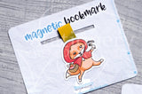 Little Red Ridding Hood Foxy magnetic bookmark, tale Foxy bookmark