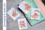 Foxy's Sassy End of the Year hand-drawn journaling cards for memory planners 3x4"