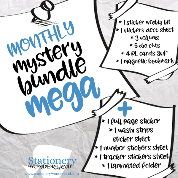 Mystery Bundle of Stationery Cards - 4 cards