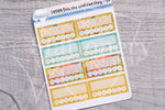 Sea, fox and fun Foxy weekly tracker functional planner stickers