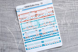 Sailor Foxy weekly tracker functional planner stickers