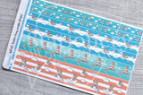 Sailor Foxy washi strips stickers