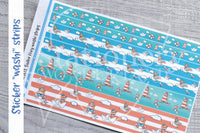 Sailor Foxy washi strips stickers
