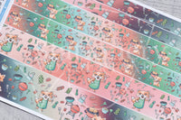Foxy's BBQ washi strips stickers