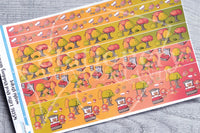 Little Red Ridding Hood Foxy washi strips stickers