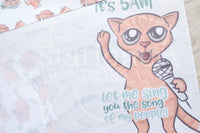 Foxy's kitty vellum dashboards