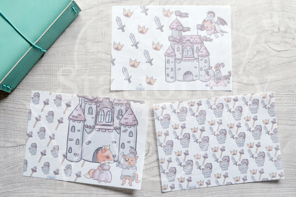 Happily Ever After Foxy vellum dashboards