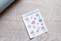 Foxtronaut Foxy decorative planner stickers