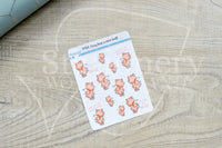 Foxy has a nice butt decorative planner stickers