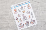 Happily Ever After Foxy decorative planner stickers