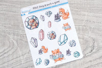 Foxy is such a gem decorative planner stickers