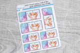 Foxy's Sassy end of the Year full mouth notebook decorative planner stickers