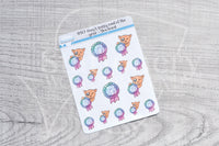 Kitty you tried decorative planner stickers - Foxy's Sassy End of the Year
