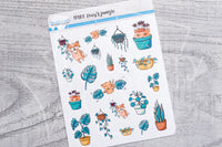 Foxy's jungle decorative planner stickers