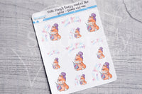 Same old me Foxy decorative planner stickers - Foxy's Sassy End of the Year