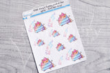 Feel like crap Foxy decorative planner stickers - Foxy's Sassy End of the Year
