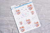 Sparks joy Foxy decorative planner stickers - Foxy's Sassy End of the Year