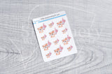 Foxy's rooting for you decorative planner stickers