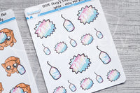 New me Kitty decorative planner stickers - Foxy's Sassy End of the Year