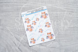 Foxy's retail therapy decorative planner stickers - Foxy's Sassy End of the Year