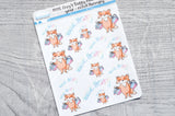 Foxy's retail therapy decorative planner stickers - Foxy's Sassy End of the Year