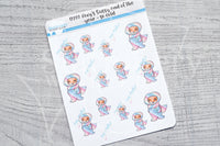 So cold Foxy decorative planner stickers - Foxy's Sassy End of the Year