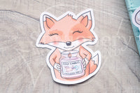 Candle addict Foxy die cuts - Foxy candles embellishments