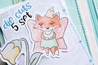 Fairy Foxy die cuts - Fairies Foxy embellishments