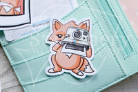 Foxy's instant memories die cuts - Photo and camera Foxy embellishments