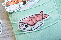 Foxy's kawaii sushi die cuts - Sushi Foxy embellishments