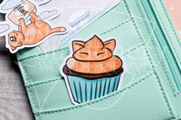 Kitty's bakery die cuts - Cupcake kitty embellishments