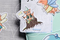 Foxy's enchanted forest die cuts - Woods Foxy embellishments