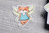 Foxy's enchanted forest die cuts - Woods Foxy embellishments