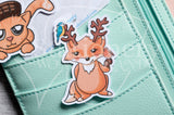 Woodland Foxy die cuts - Woods Foxy embellishments