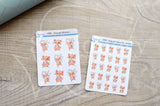Foxy got stickers functional planner stickers