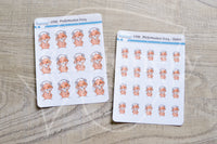 Melomaniac Foxy functional planner stickers