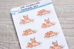 Foxy has a kitty - functionals VOL2. planner stickers