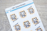 Foxy recharges functional planner stickers