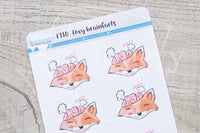 Foxy brainfarts functional planner stickers