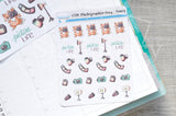 Photographer Foxy functional planner stickers
